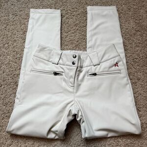 Perfect Moment Aurora Skinny Ski Pants Waterproof White Cream Medium